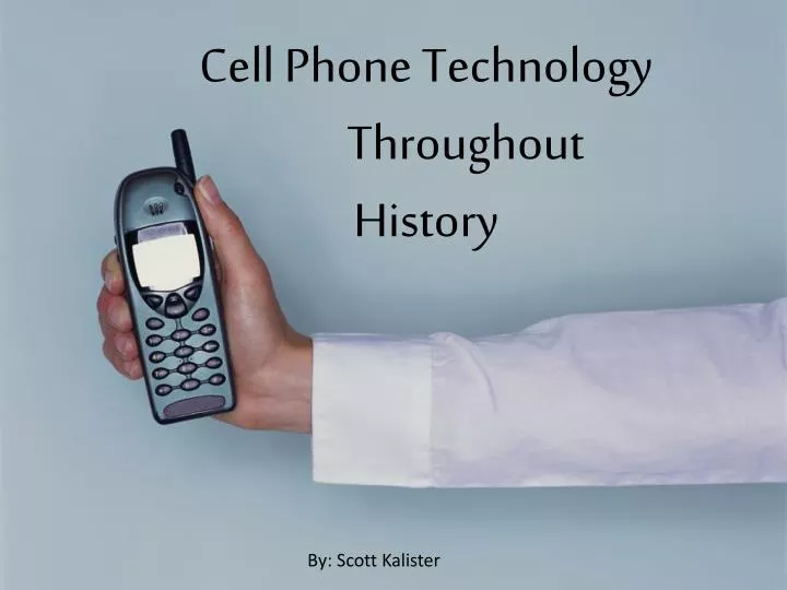 cell phone technology throughout history