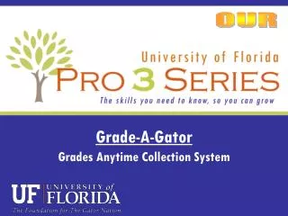 Grade-A-Gator Grades Anytime Collection System