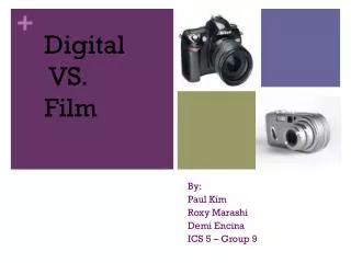 Digital VS. Film