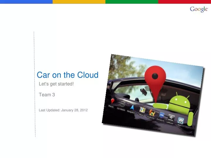 car on the cloud