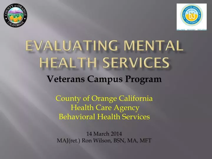 evaluating mental health services