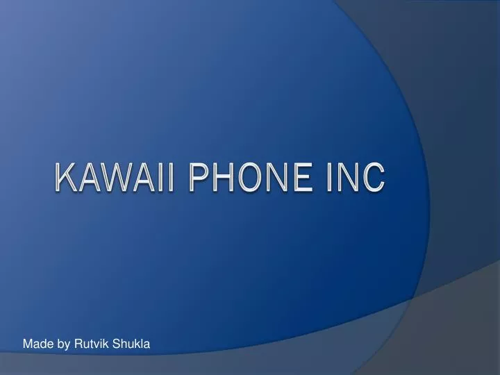 kawaii phone inc