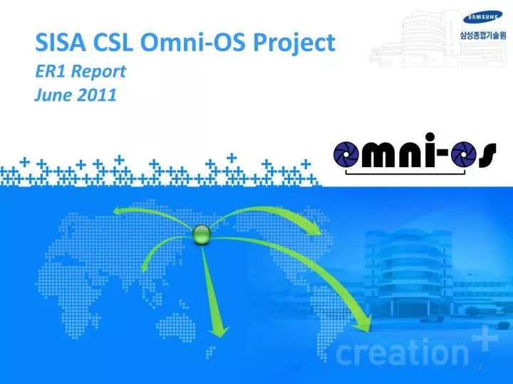 sisa csl omni os project er1 report june 2011