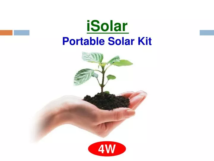 isolar portable solar kit