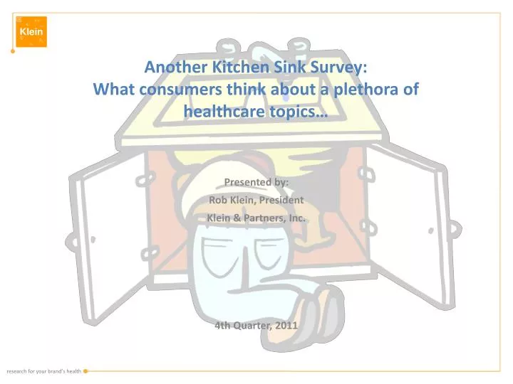 another kitchen sink survey what consumers think about a plethora of healthcare topics