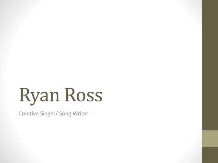 ryan ross