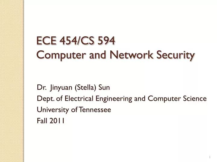 ece 454 cs 594 computer and network security