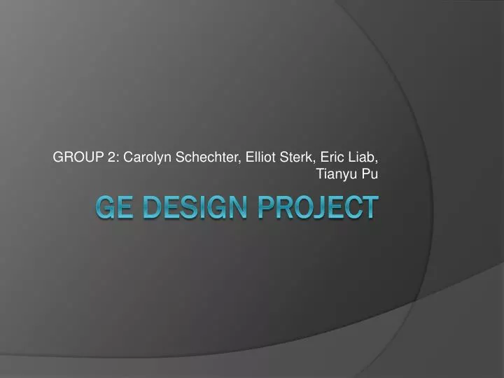 group 2 carolyn schechter elliot sterk eric liab tianyu pu