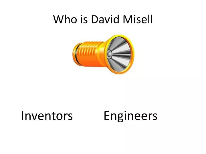 who is david misell