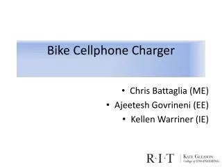 Bike Cellphone Charger