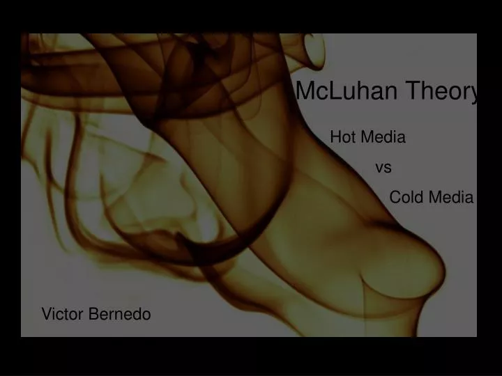 mcluhan theory