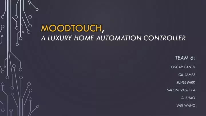 moodtouch a luxury home automation controller