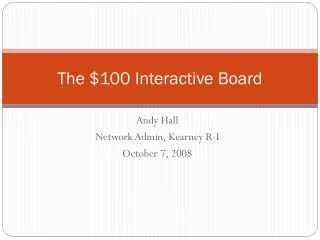 the 100 interactive board