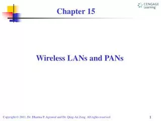 Wireless LANs and PANs