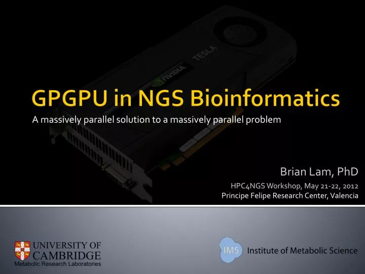 gpgpu in ngs bioinformatics