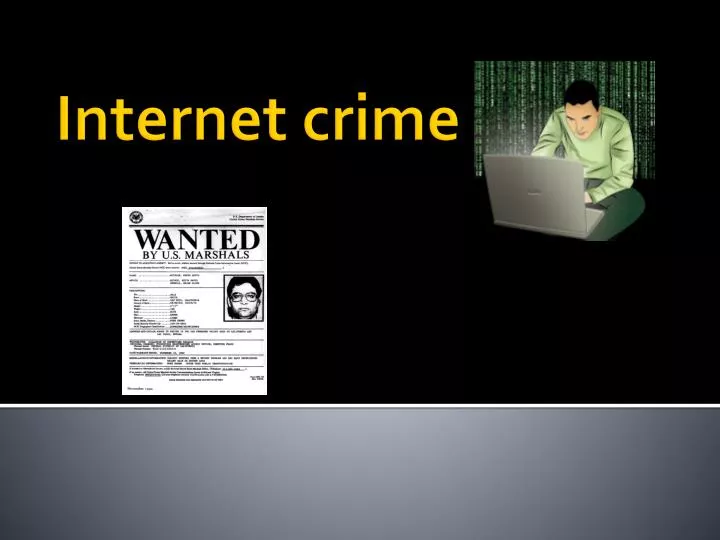 internet crime