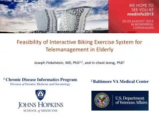 Feasibility of Interactive Biking Exercise System for Telemanagement in Elderly