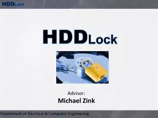 HDD Lock