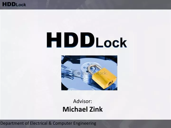 hdd lock