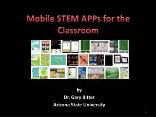 Mobile STEM APPs for the Classroom