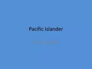Pacific Islander