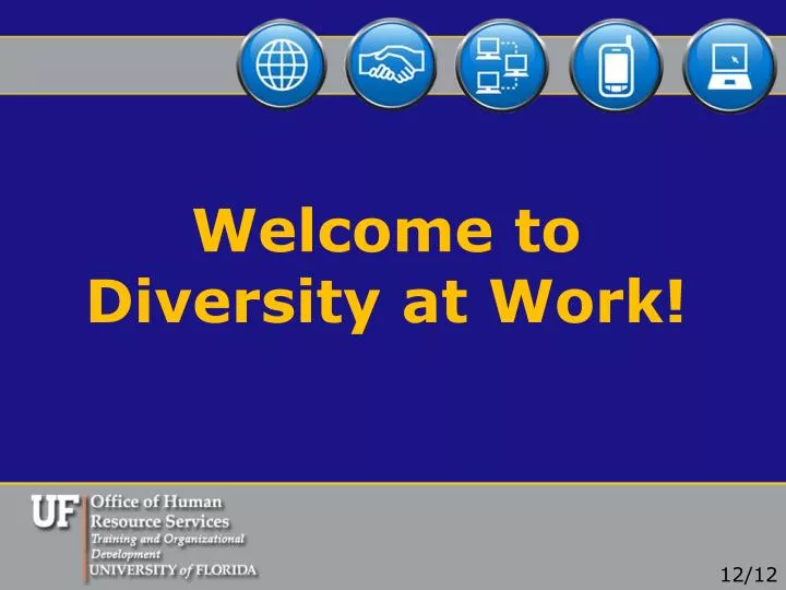 welcome to diversity at work