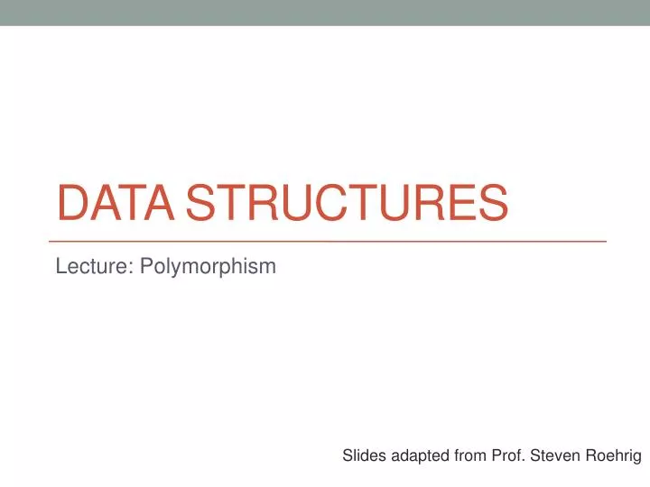 data structures