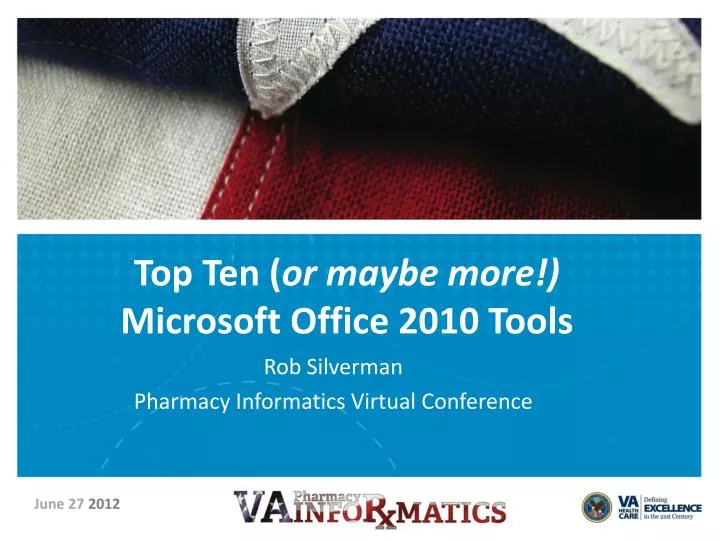 top ten or maybe more microsoft office 2010 tools