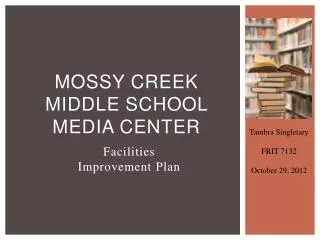 Mossy Creek Middle School Media Center