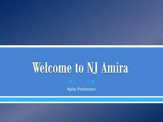 Welcome to NJ Amira