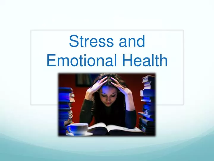 stress and emotional health
