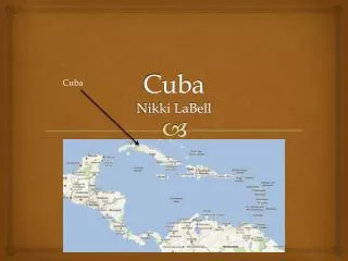 Cuba Nikki LaBell