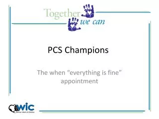 PCS Champions