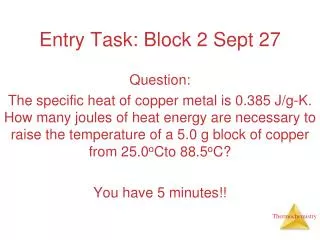 Entry Task: Block 2 Sept 27