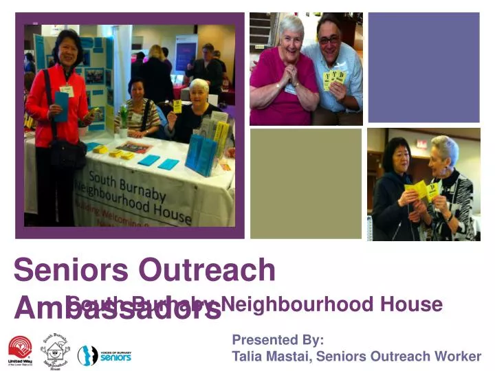 seniors outreach ambassadors