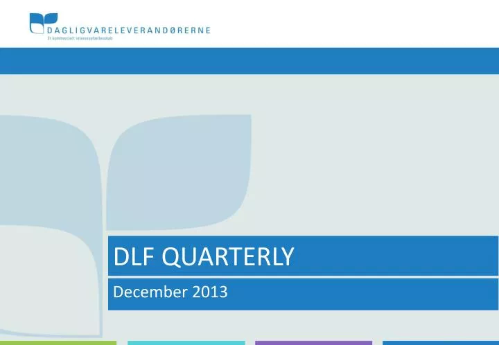dlf quarterly