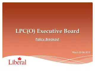 LPC(O) Executive Board