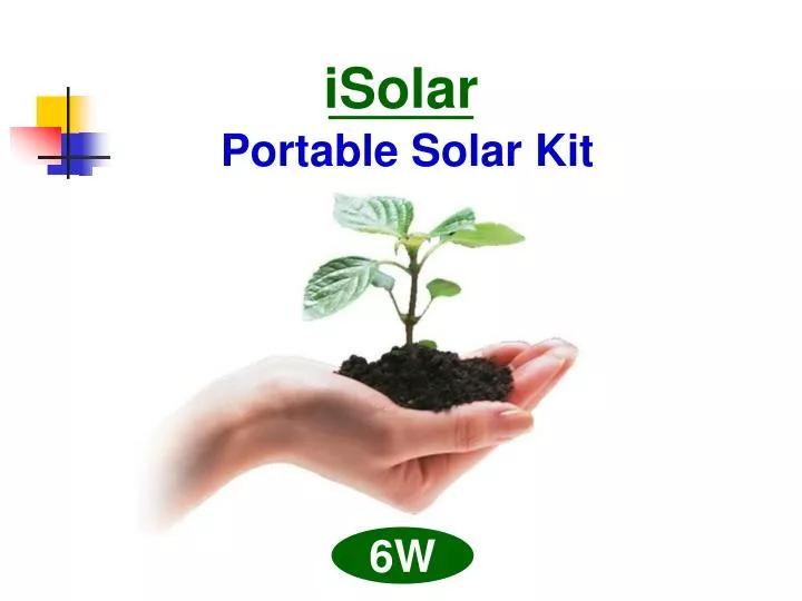 isolar portable solar kit