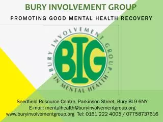 Bury involvement group