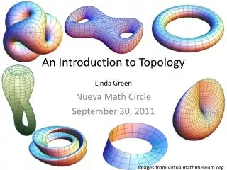 An Introduction to Topology Linda Green