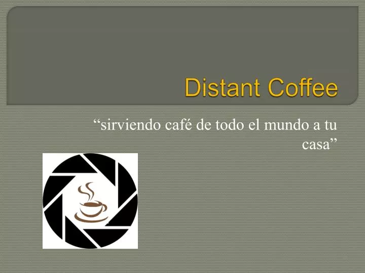 distant coffee