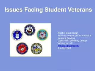 Issues Facing Student Veterans
