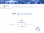 CERN Agile Infrastructure - slide 1
