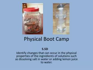 Physical Boot Camp