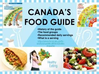 CANADA’S FOOD GUIDE