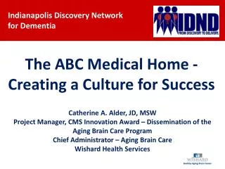 The ABC Medical Home - Creating a Culture for Success