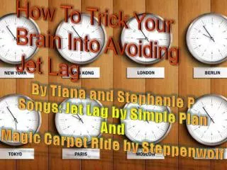 By Tiana and Stephanie P Songs: Jet Lag by Simple Plan And Magic Carpet Ride by Steppenwolf