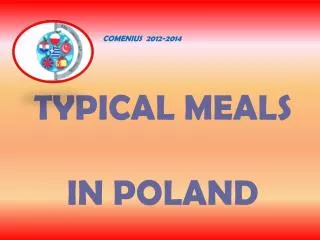 TYPICAL MEALS IN POLAND