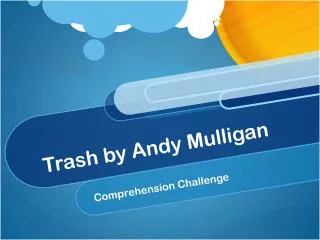 Trash by Andy Mulligan