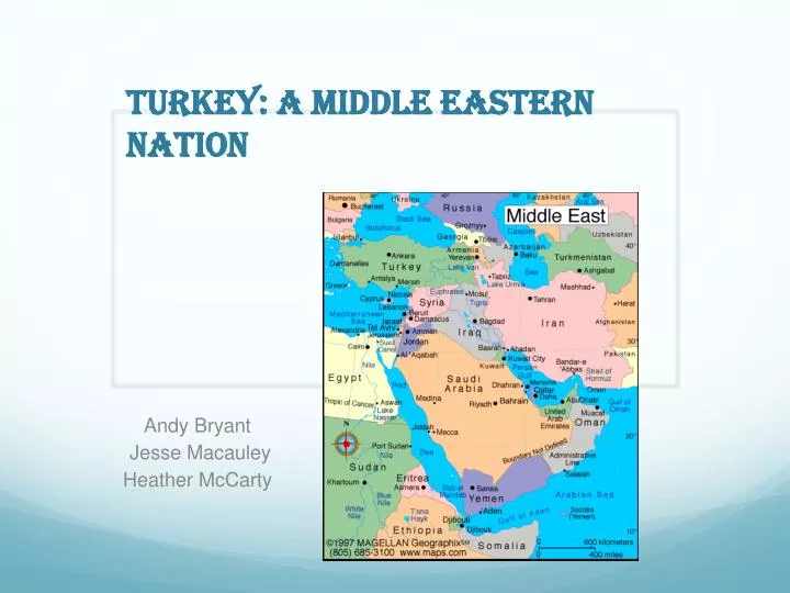turkey a middle eastern nation